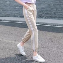 엔템 여성 두줄 조거팬츠 운동복 바지 츄리닝