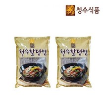청수 찰당면 500g 2개 / 고구마당면