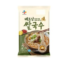 CJ더마켓 즉석식품 밀키트 간편식품 탑티어 베트남 쌀국수 밀키트 쌀국수면 숙주나물 국수 냉면 375G, 9개