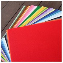 하드펠트지 33색세트(S) 공예재료 바느질 펠트diy