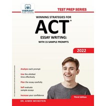 (영문도서) Winning Strategies For ACT Essay Writing: With 15 Sample Prompts Paperback, Vibrant Publishers, English, 9781636510491