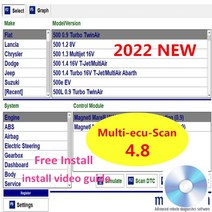 자동차 소프트웨어 2022 피아트 커넥터 멀티 Eu 스캔 4. 레지스터 용 핫 자동 수리 소프트웨어 ELM327 과, 한개옵션1