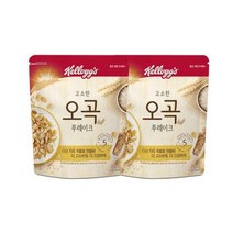 켈로그 오곡푸레이크 570g 파우치형 2봉지, 오곡푸레이크 570g 파우치형 2봉, 2개