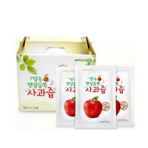 영주 햇살듬뿍 사과즙 100ml x 50개, 100mlx80팩(5포추가증정), 80개(5개 추가증정)