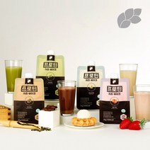 (논앤밭위드) 귀리쉐이크 4종(맛별5봉) 맛별 프로틴, 녹차30gX5