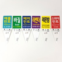 미스터허브 실내공기정화식물 허브 공기청정 미세먼지 제거 인테리어 화분, 5000개, 라벨_바질