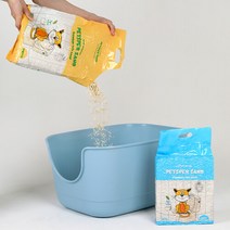 펫스퍼 대용량 고양이 진공포장 두부모래 10L x 4개입, 단일속성