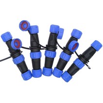 sp1310 sp1311 방수 도킹 커넥터 플러그 sp13 2pin 3pin 4pin 5pin 6pin 7pin ip68 케이블 커넥터, 3p