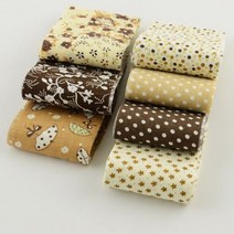 퀼트천 자투리천 묻지마원단 면천 115649, 7 PCS Gray
