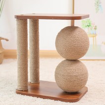 뉴비펫 고양이 2in1 회전형 스크래쳐 스크래처, 단품