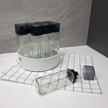 시노글라스 실리콘 사각 오일병, 250ml, 1개