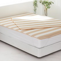 라뽐므 투웨이 3D 에어매쉬 쿨매트 2p 슈퍼싱글+킹, 라이트베이지