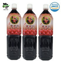 프리미엄 청정지역에서 복분자 청! 대용량 1500ml 3병 당일발송