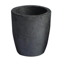 GHSHOP 구리 스크랩 보석을 정제하는 용융 주조용 토치 미니 도가니, DiaxH 40x55mm, 흑연