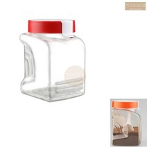1750ml 커피원두 보관함 커피콩 용기 밀폐통 밀가루보관통 젓갈통 설탕통