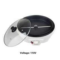 커피 캡슐 머신 호환 커피콩 볶는 기계 볶은 콩 팝콘 자동 회전 가열 110V ~ 220V, 01 White-110V_06 JP