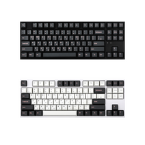 COX CK87 BT 게이트론 블루투스 5.0 텐키리스 기계식 게이밍 키보드 황축, 블랙