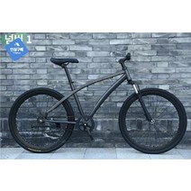 픽시자전거 종색상 입문용픽시 출퇴근자전거, 26인치 도찰번호 1전아회색