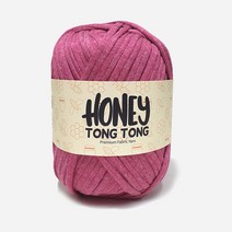 니뜨 허니통통실(100g) / 니뜨털실 뜨개질실 손가방소품실 가방뜨기 러그뜨기 젤리얀킹 허니통통, 112_마젠타, 1개