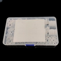 흰색 나일론 플랫 와셔 세트 플라스틱 플레인 스페이서 개스킷 O링 모음 키트 박스 M2 M25 M3 M4 M5, 한개옵션0