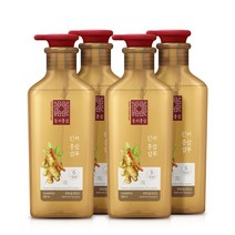 동의홍삼 진저홍삼 샴푸 500ml(두피딥클렌징), 4개, 500ml