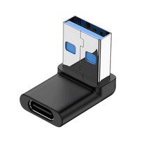 USB3.0 변환젠더 AMtoCF 수직 꺾임 15w급속충전 지원 10Gbps A타입 숫놈에서 C타입 암놈 어댑터 전송속도 커넥터 adapter