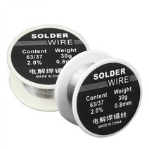 논용접봉 스텐용접봉 알곤 무연납 30g 0.8mm 용접 솔더 와이어 고순도 저 융착 스폿 로진 납땜 롤 무 세척 주석 BGA