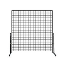 철망파티션 메쉬망 네트망 휀스망 파티션 1200x1200mm 진열대 철망다리포함, 1개, 화이트(다리변경1000mm)
