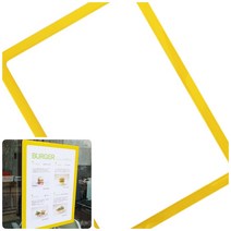 위월천 포켓패드A4(노랑) 메모보드 안내판 노트패드제작 메모패드