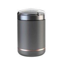 전동 미니 면도기 남성 USB 충전 면도기 휴대용 차량용 여행용 수염칼, 회색-검정