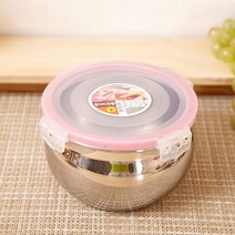 올콕항아리 찬통 중 미니 스텐레스반찬 밀폐용기 찬합 주방용품 밀폐 스텐찬 보관 스탠 스테인 스덴 리스+allcokㅍㄱ, 이상품이좋아요
