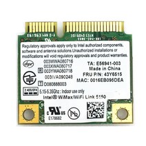 WiMax/Wifi 링크 5150 512ANX 2.4/5.0GHz 300Mbps 미니 소형 PCI-E 카드 T400 T500 L410 SL410 SL510 L510