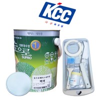 kcc 친환경숲으로 수성 에이스 내부용페인트 (크림화이트+6종작업도구세트), 크림화이트