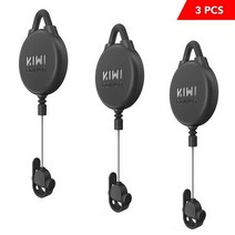 케이블세상 kiwi design vr 케이블 관리 개폐식 천장 풀리 시스템 htc 링크, 3pcs 블랙, 3개