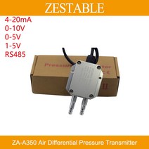 ZAA350 공기 가스 저차압 트랜스미터 풍력 차압 변환기 420mA 05V 15V RS4, 33.0200Pa  05V output
