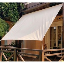 천막 어닝 테라스 그늘 햇빛 자외선 차단 농막 차양막 고정, 4. 2X2m두꺼운방수