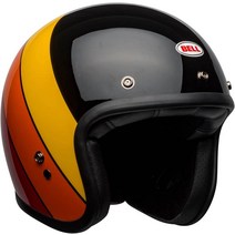 BELL Custom 500 클레식헬멧 오토바이 스쿠터 바이크, 리프 글로스 블랙