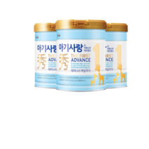 아기사랑수 더퍼스트 어드밴스 분유 1단계, 750g, 27개