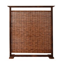 무타공가벽 칸살 원목 한지 파티션 칸막이 1200 900, 브라운  200 x 150cm