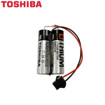 도시바 ER6V 2N 병렬 3.6V 4000mAh JST-3P PLC배터리 오므론 OMRON 호환배터리, 1개입