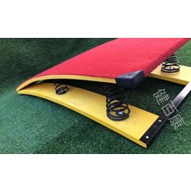 높이뛰기 멀리뛰기 뜀틀 구름판 학교 유치원 체육시간, 60cm x120cm 그린 스프링6