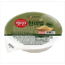 햇반 현미로 지은밥, 130g, 6개