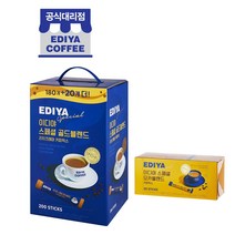 이디야 스페셜 골드블렌드 커피믹스 11g x 200T + 모카블렌드 커피믹스 11.5g x 20T