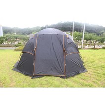 캠프밸리 스페이스돔Big (그레이) 9인용텐트 대형텐트 플라이포함세트