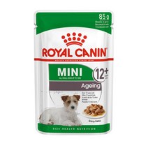 85g 로얄캐닌 소형견 노령견 전용 습식파우치