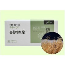 내몸지킴이 동충하초차 30티백 류충현 약용 버섯 차