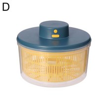 야채 건조기 가정용 과일 버섯 건조기USB 야채 과일 전기 드레인 바구니 탈수기 플라스틱 가정용 주방 스피, 04 D