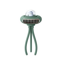 Cogot 미니 선풍기 문어 선풍기 3 in 1 선풍기, 녹색