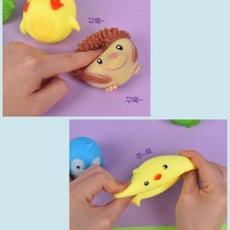 추억의말랑이 손놀이 찐득 장난감 액체괴물 메이커 초등학생 여자아이 아동, 11. 동물 찐빵 말랑이, 1개