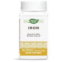 네이쳐스웨이 철분 18mg 캡슐, 100개입, 5개